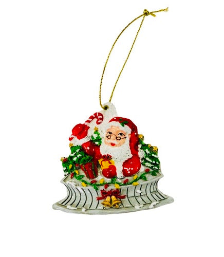 Santa on the Superdome Christmas Ornament