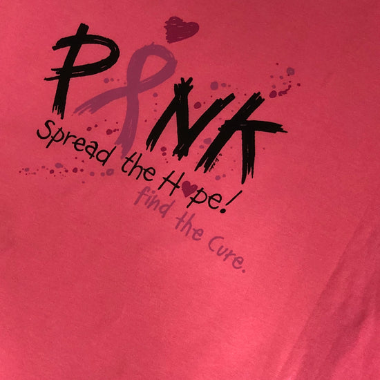 Unisex Pink Spread the Hope T-Shirt