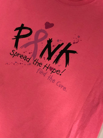 Unisex Pink Spread the Hope T-Shirt