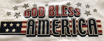 Camiseta de Dios bendiga a América