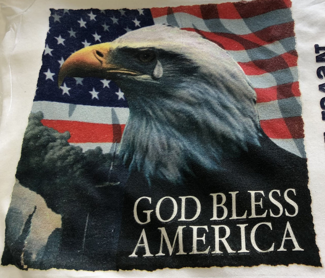 USA 'God Bless America' Cowboy Hat Feather